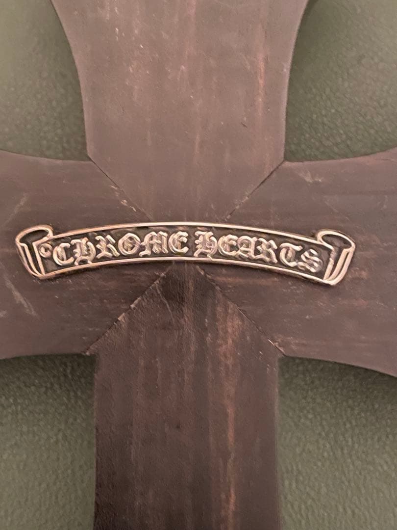 クロムハーツ　エボニークロス　壁掛けオブジェ