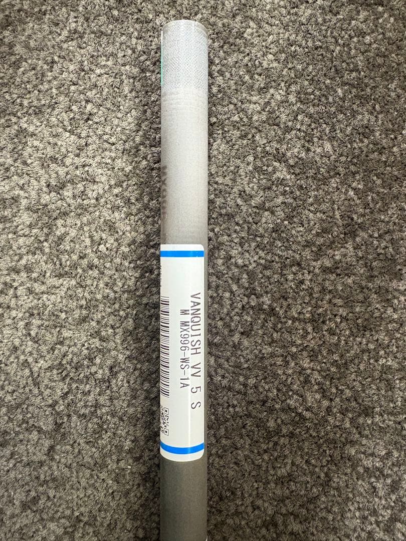 三菱ケミカル　VANQUISH VV 5S 未使用　試打刻印シャフト単体