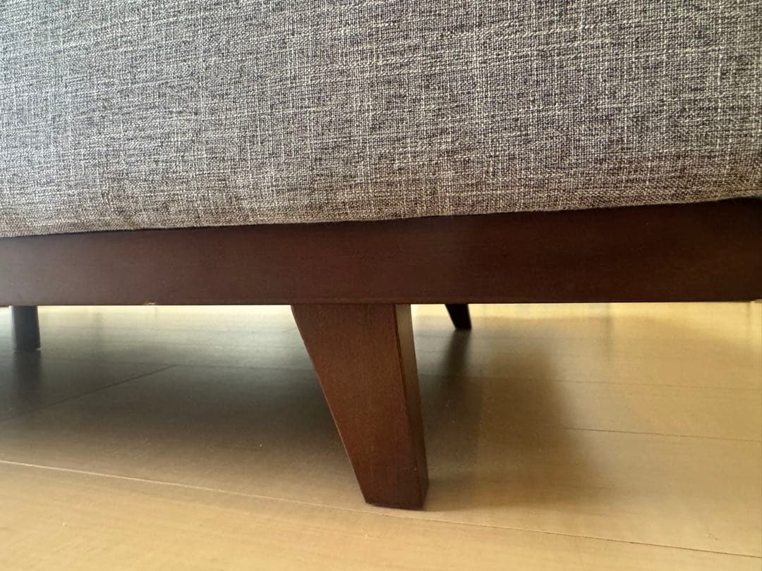 【Francfranc】キャピタン ソファ 2S ライトグレー