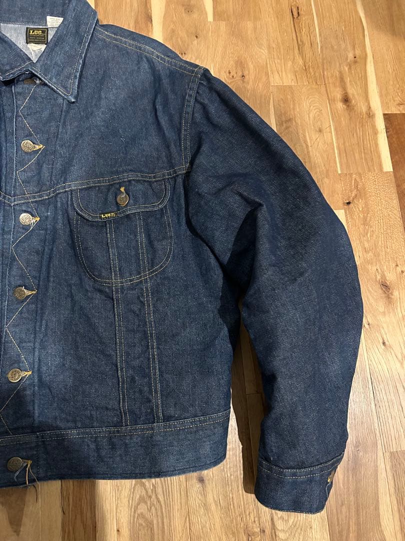 LEE 220 70s 80s スパービッグサイズ　サイズ50 超濃紺