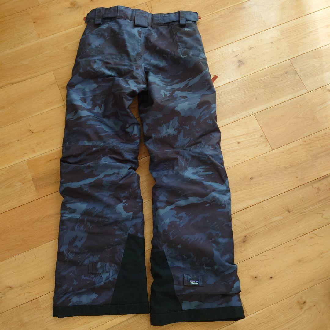美品　patagonia ボーイズ・スノーショット・パンツ スノーウェア L