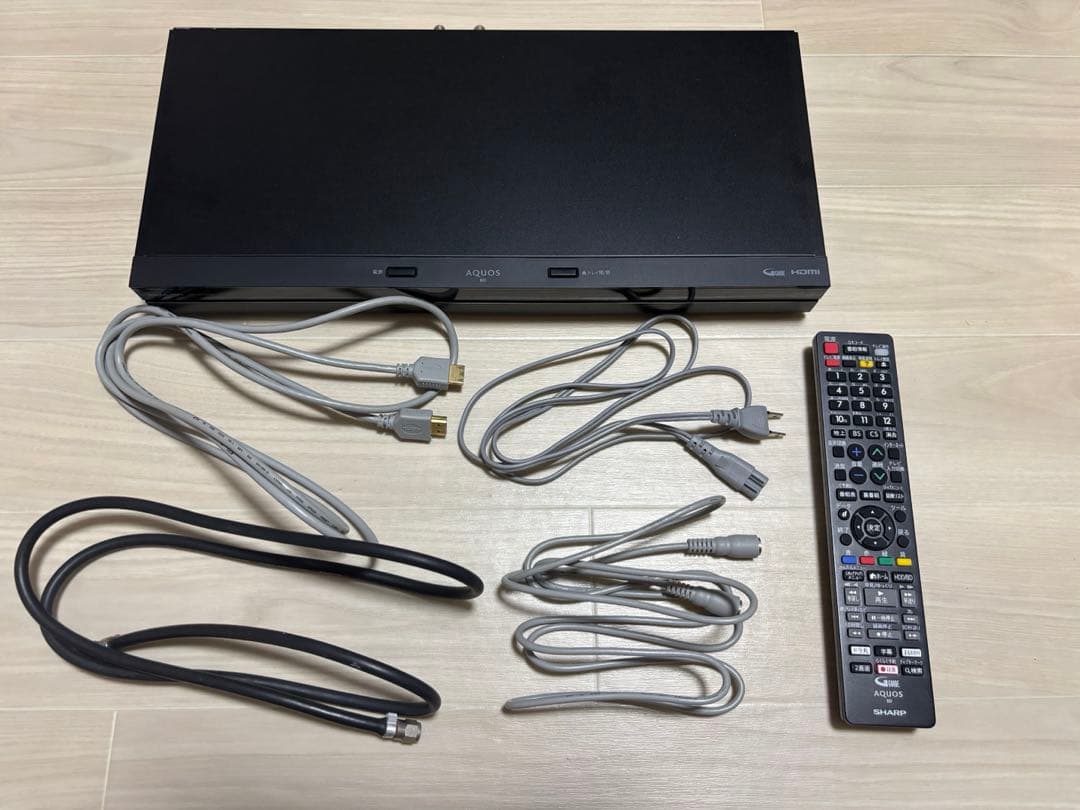 SHARP AQUOS☆ブルーレイディスクレコーダー(BD-NW2200)