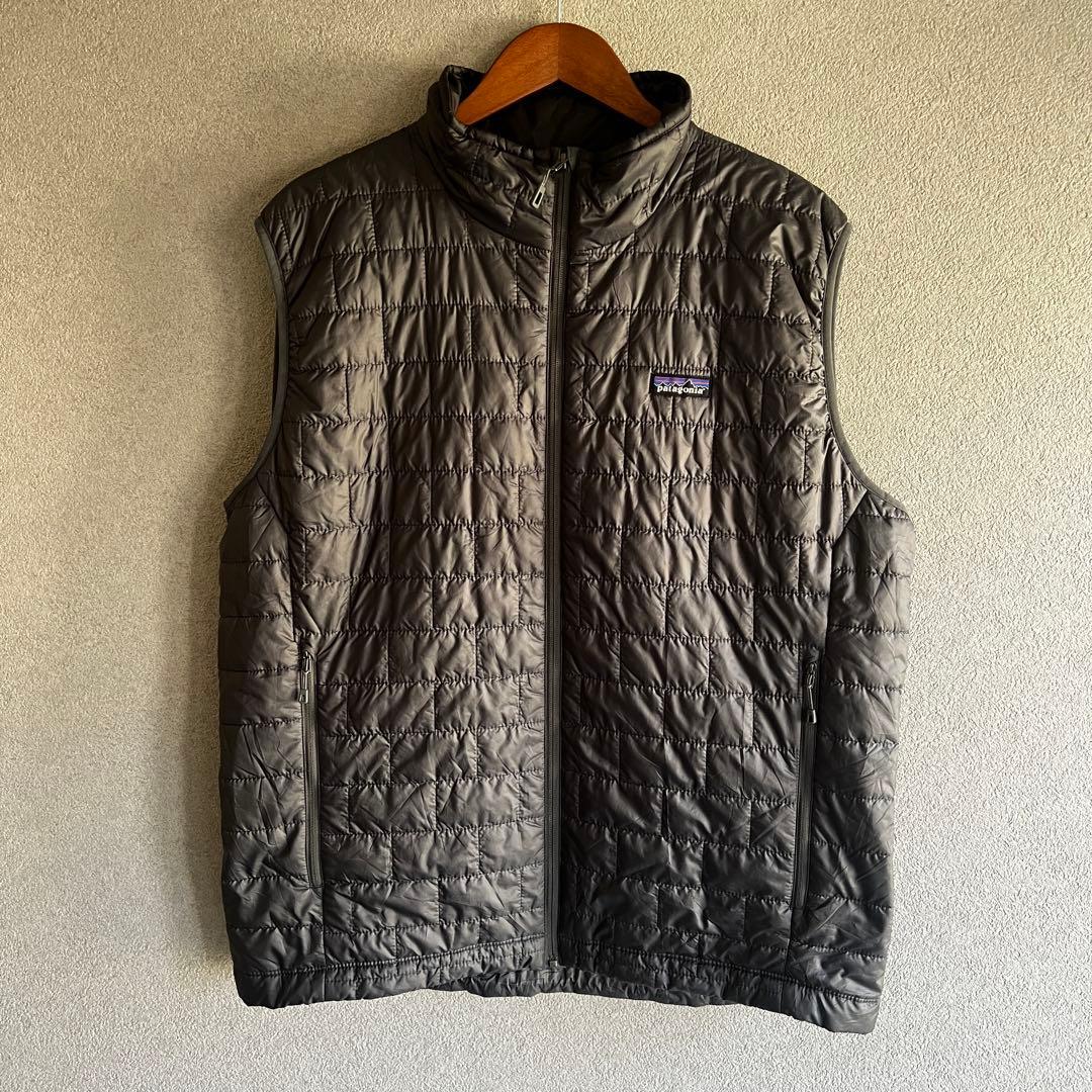 Patagonia ナノパフ　ベスト　グレー　X L