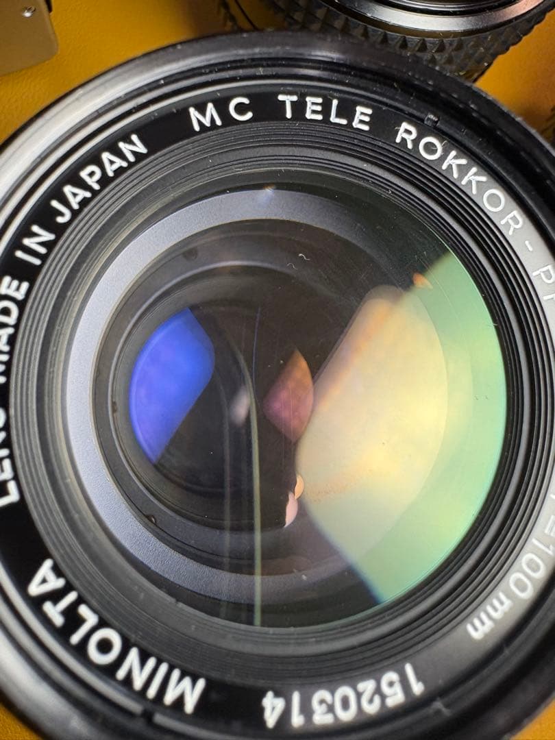 Minolta SRT Super 100mmF2.5 28mmF3.5四レンズ