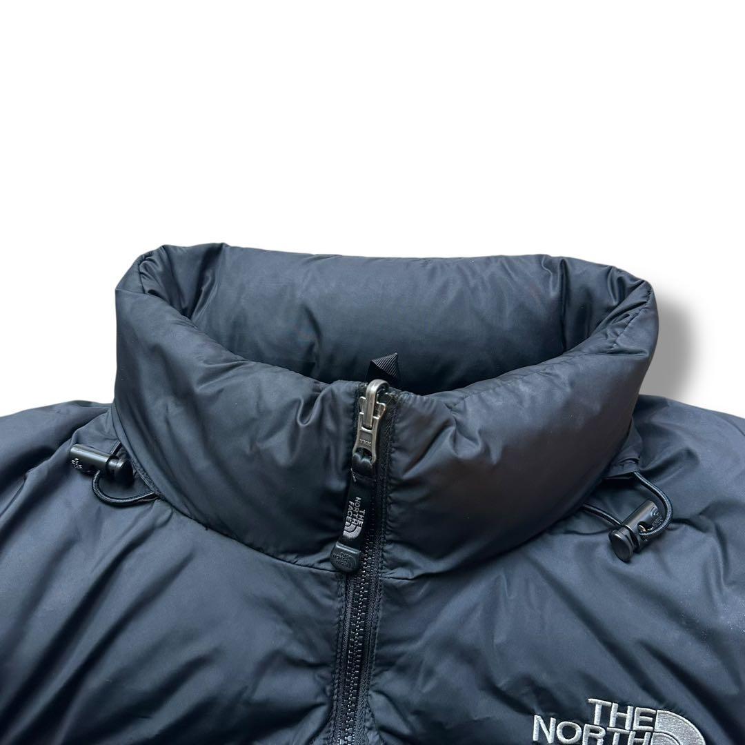 XXL 肉厚 ノースフェイス ヌプシ ダウンジャケット 700フィル 黒 メンズ