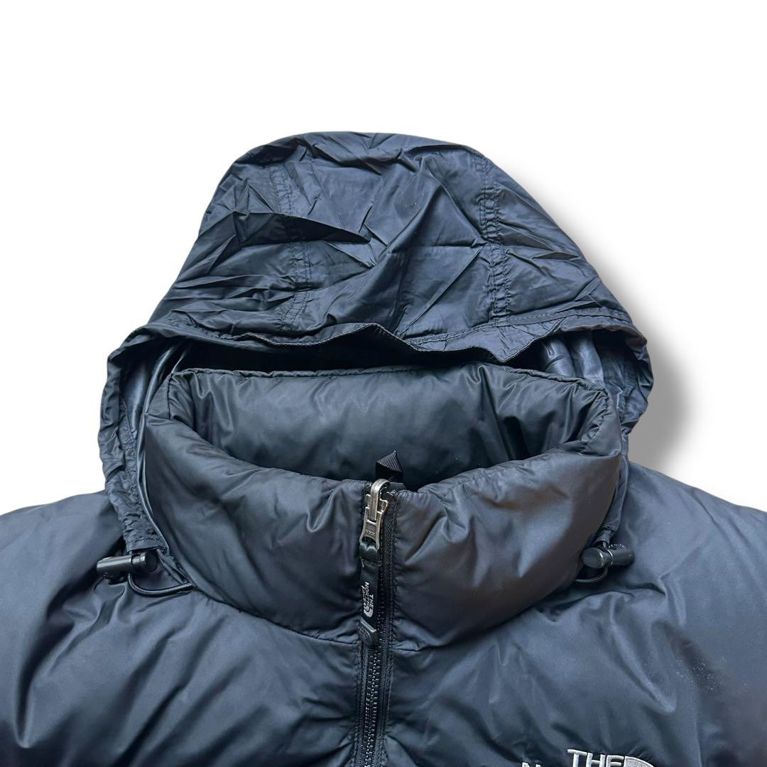 XXL 肉厚 ノースフェイス ヌプシ ダウンジャケット 700フィル 黒 メンズ