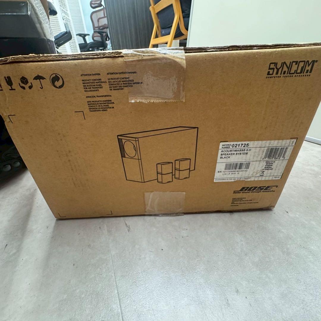新品未使用　Bose Acoustimass 5 Series III nk01