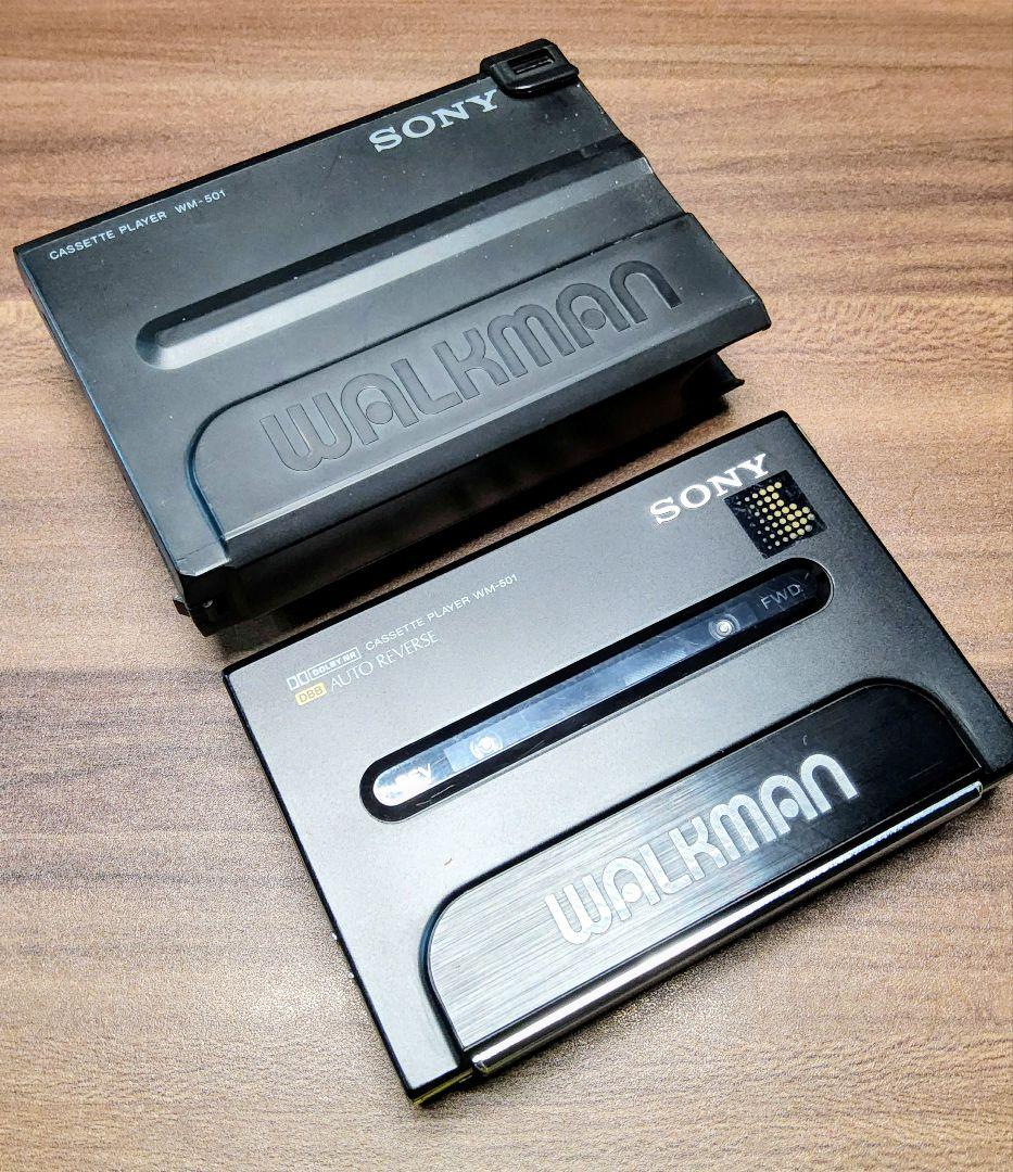 【極美品 超レア！】SONY ウォークマン WM-501 ブラック ジャンク