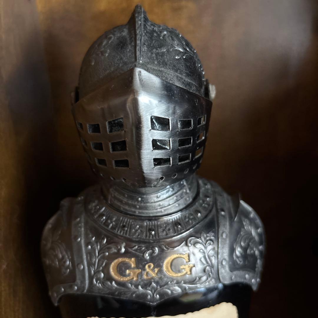 NIKKA WHISKY G&G 騎士のボトルカバー　騎士甲冑