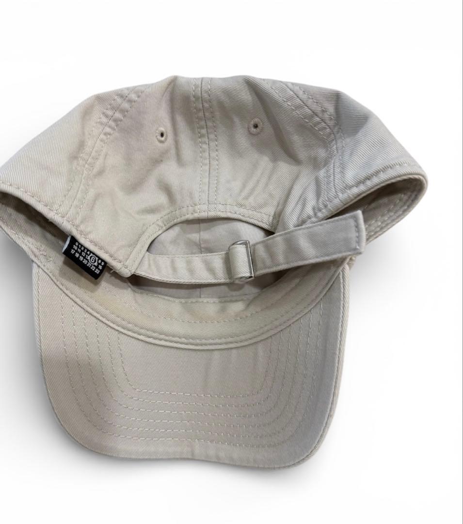 マルジェラ◾️ベースボールキャップ　ベージュ