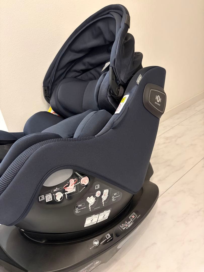 Aprica(アップリカ) チャイルドシート クルリラエックスプラス　ネイビー