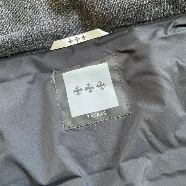 ★TATRAS ウールダウンベストUNICRNO 国内正規品★タトラス