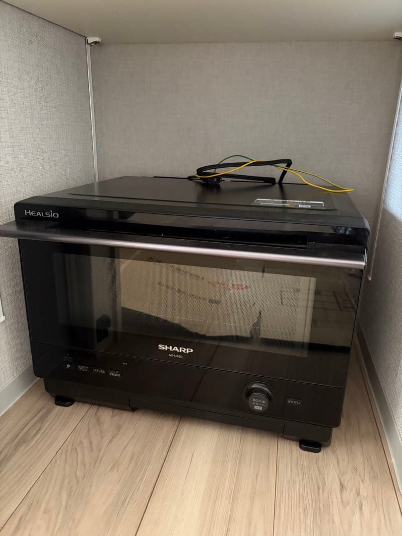 SHARP HEALSIO ブラックオーブンレンジ
