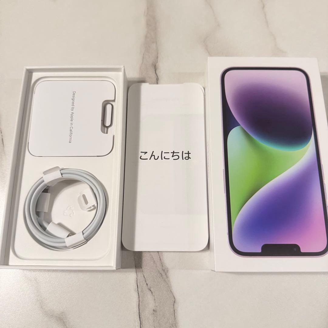 Apple iPhone14 パープル 本体　512GB