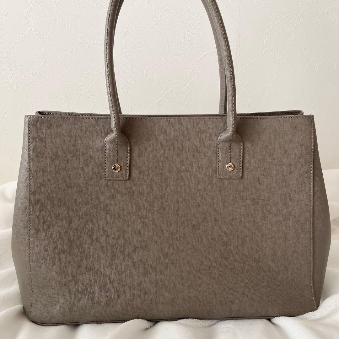 【Amy】FURLA フルラ バッグ A4 トートバッグ ベージュ