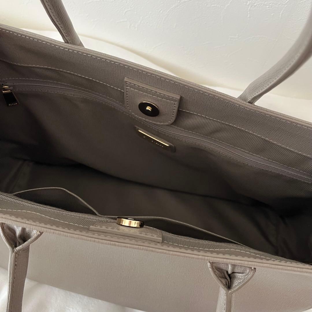 【Amy】FURLA フルラ バッグ A4 トートバッグ ベージュ