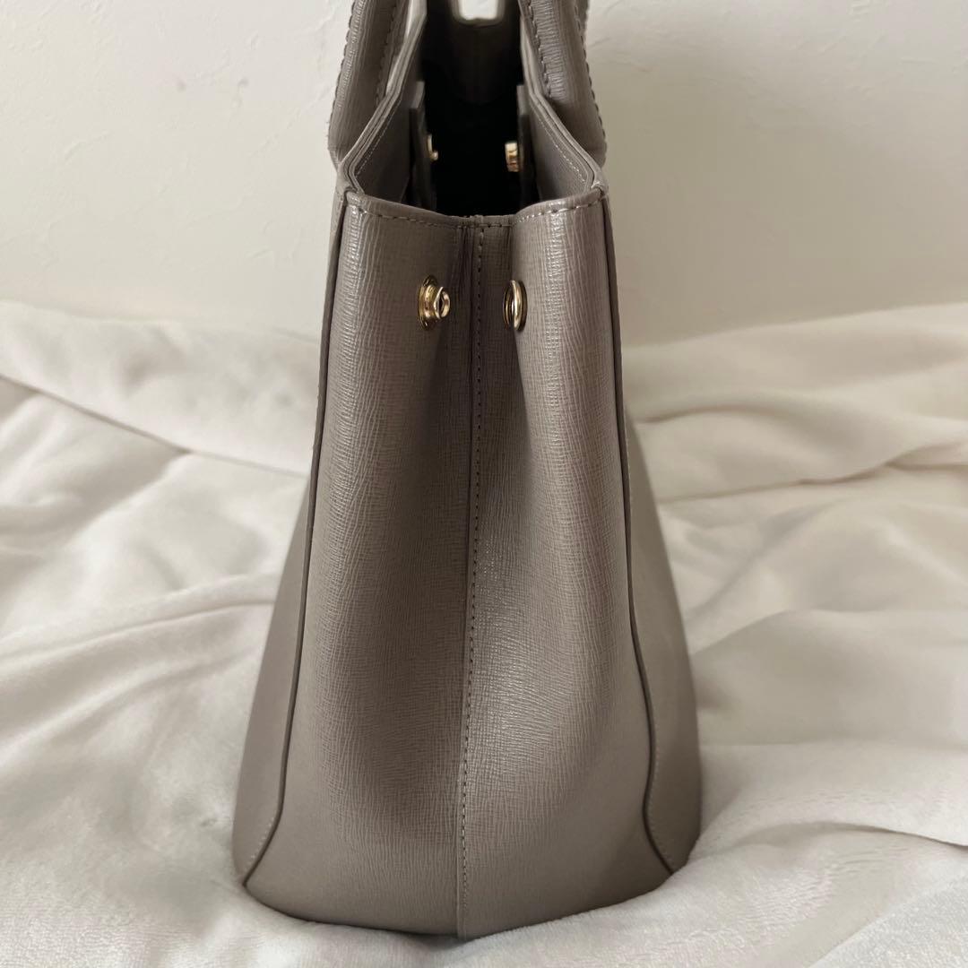 【Amy】FURLA フルラ バッグ A4 トートバッグ ベージュ