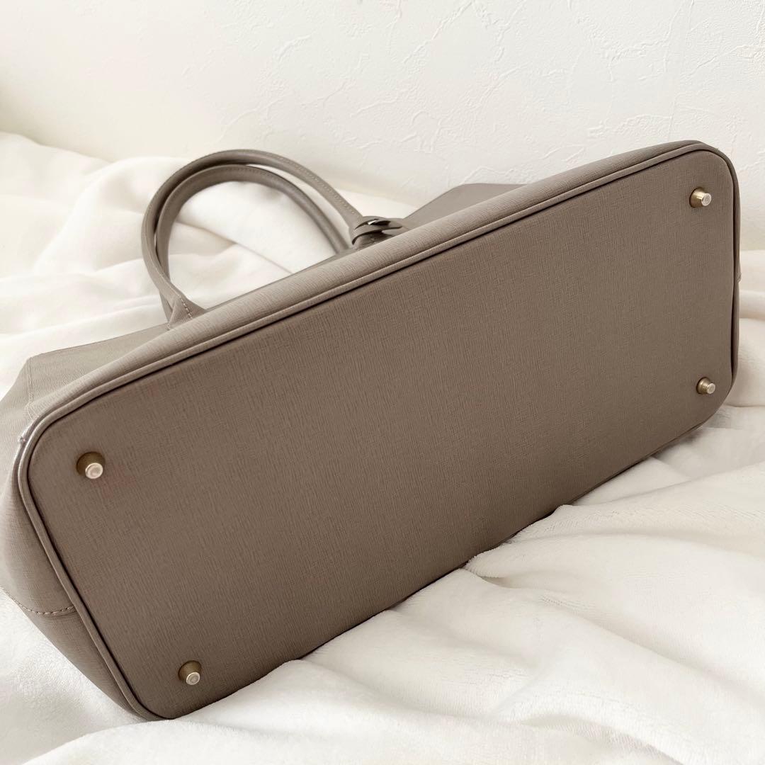 【Amy】FURLA フルラ バッグ A4 トートバッグ ベージュ