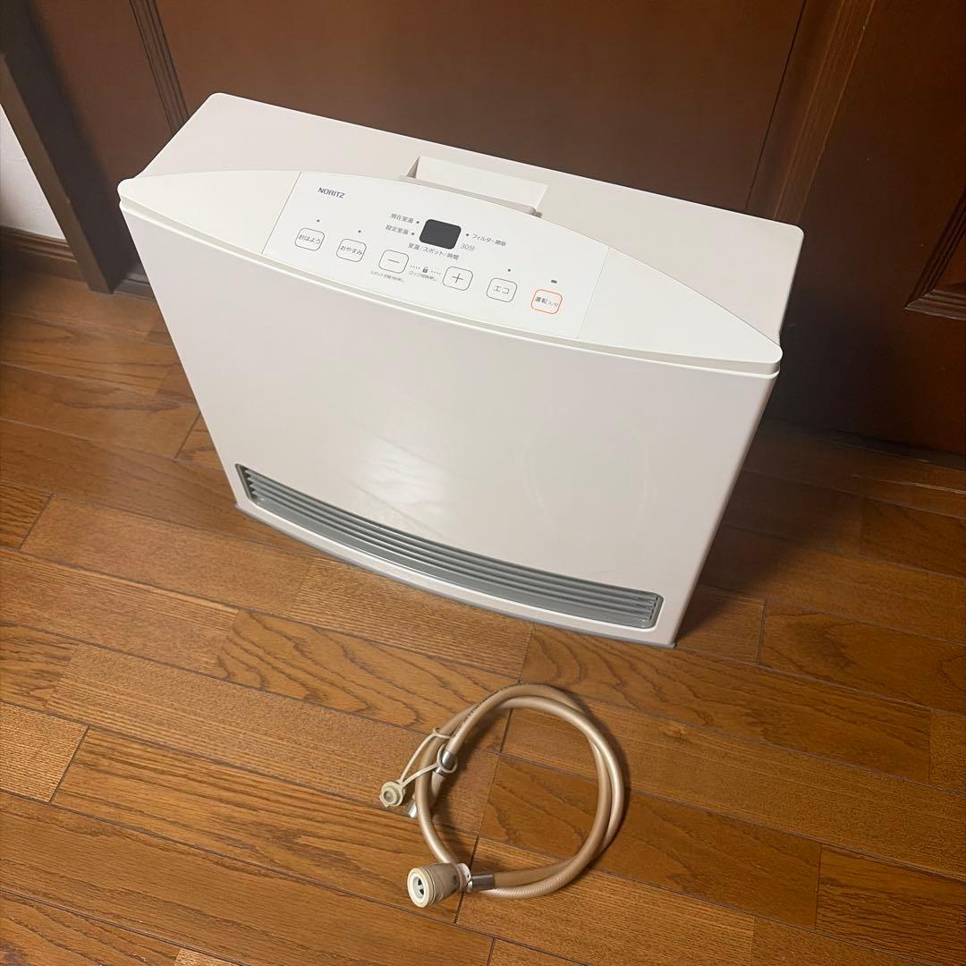 NORITZガスファンヒーター　GFH-4005S-W5 コード付　プロパンガス