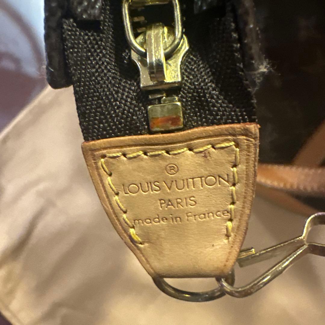 ルイヴィトン モノグラム バケットGM ポーチ付