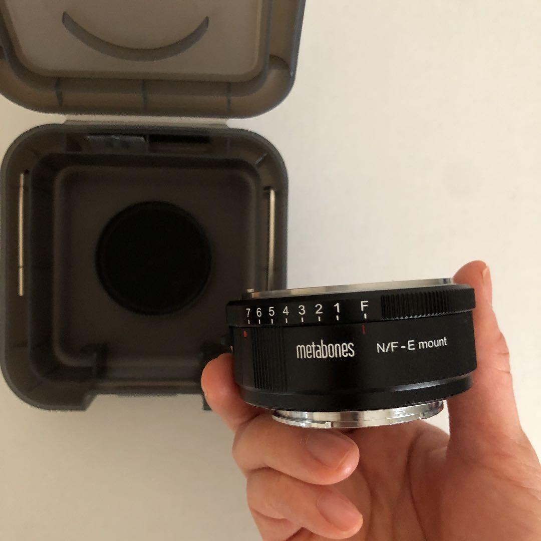 その他 bones Nikon G to Emount (Black)