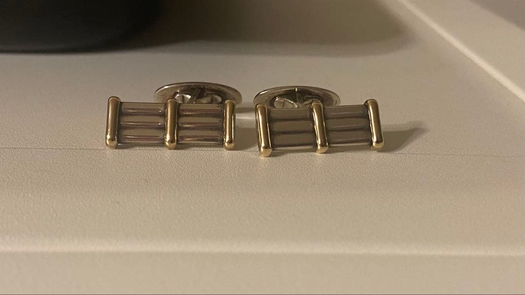 ティファニーコンビカフス14k/925