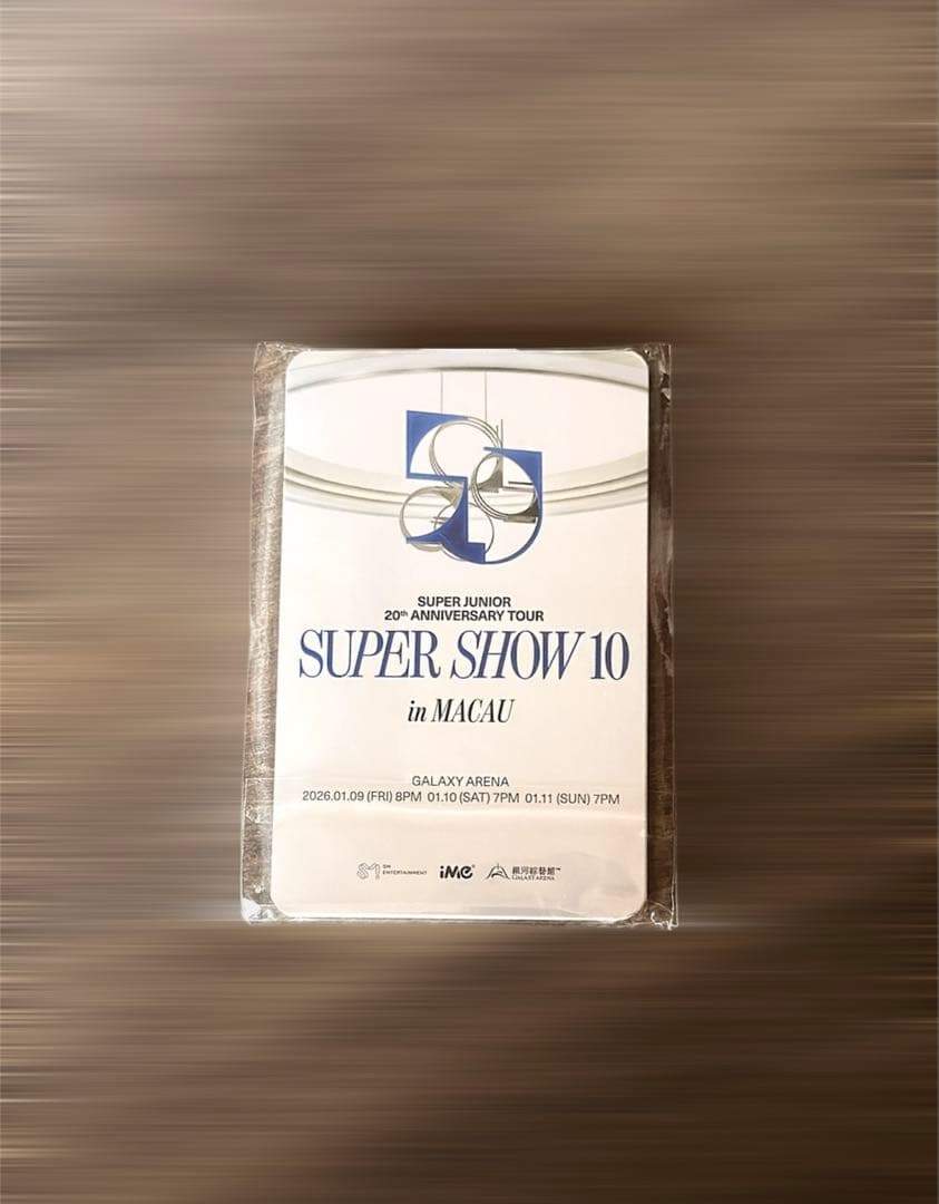【未開封】スーパージュニア　マカオ公演　9枚セット