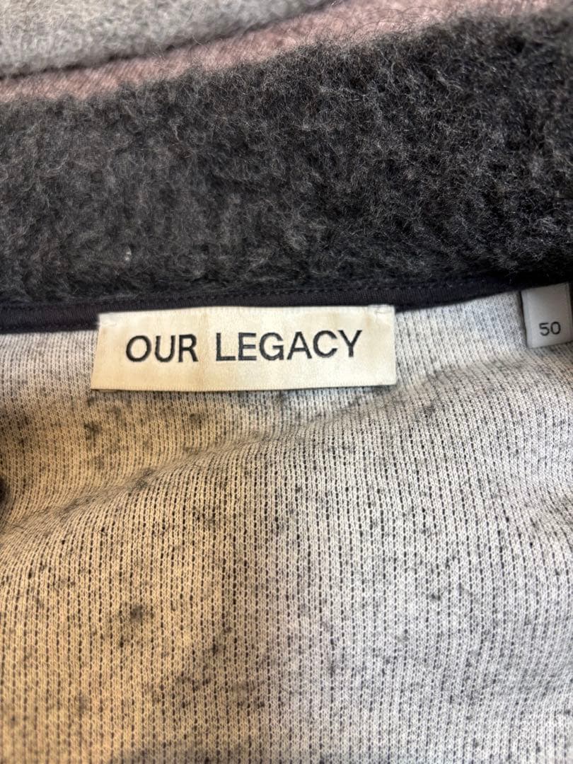 トップス Our legacy SHRUNKEN FULLZIP POLO 50