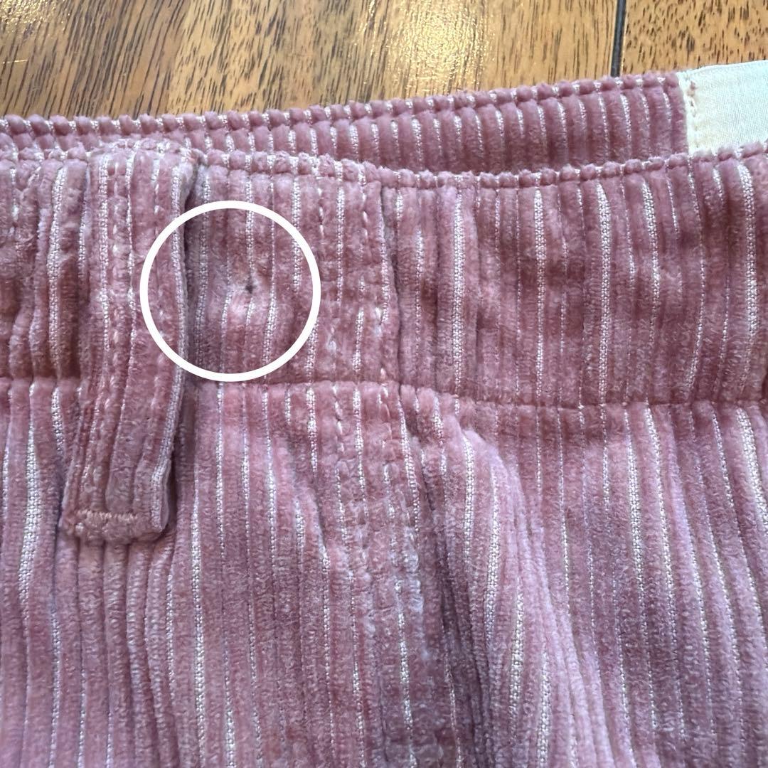 SHISHIKUI コーデュロイベイカーパンツ　サイズ30 ピンク