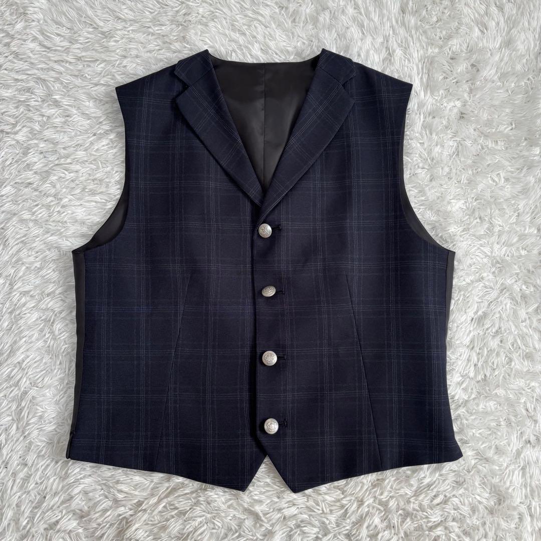 【フォーマル5点】ワンダーファクトリー 卒服 150 キッズ ネイビー