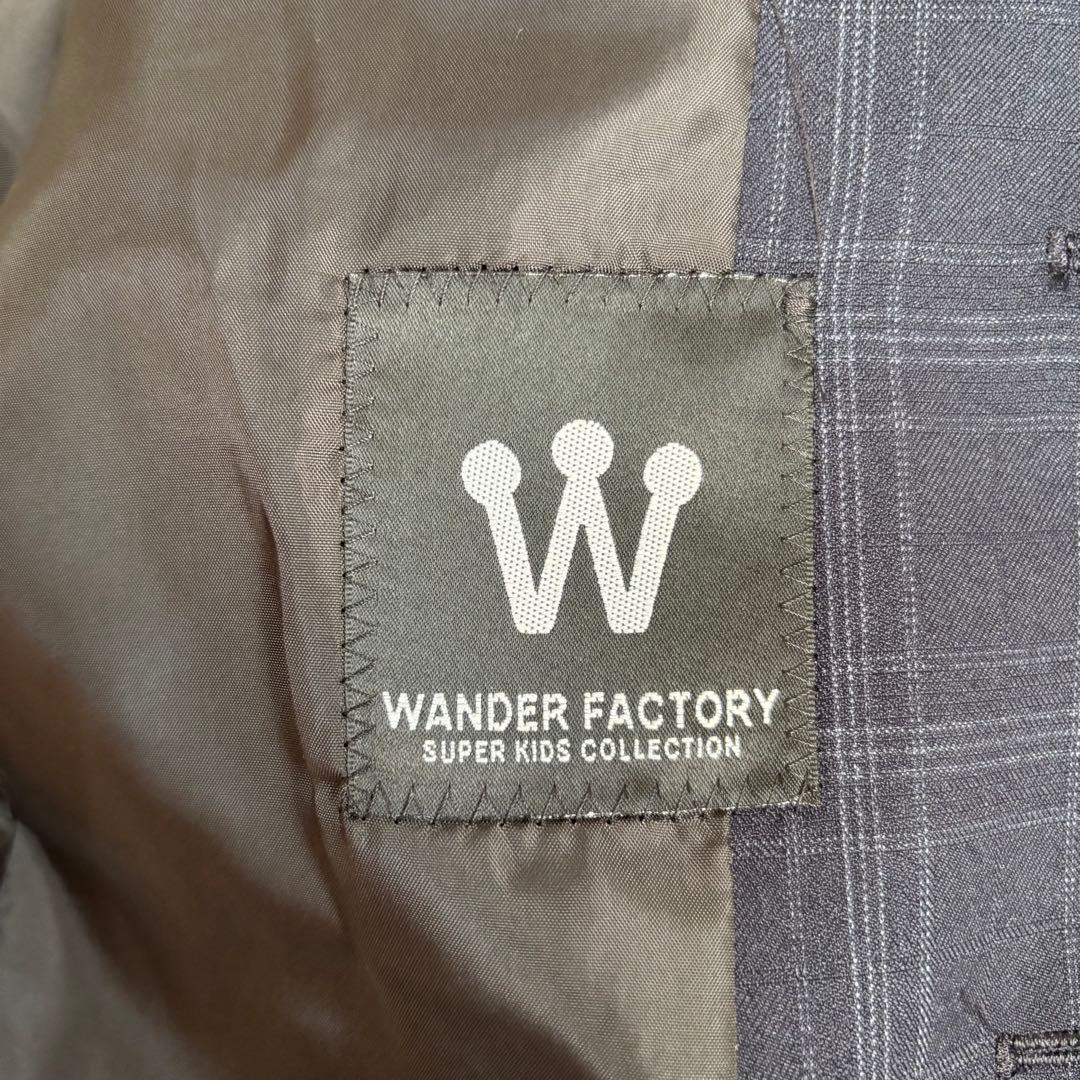 【フォーマル5点】ワンダーファクトリー 卒服 150 キッズ ネイビー