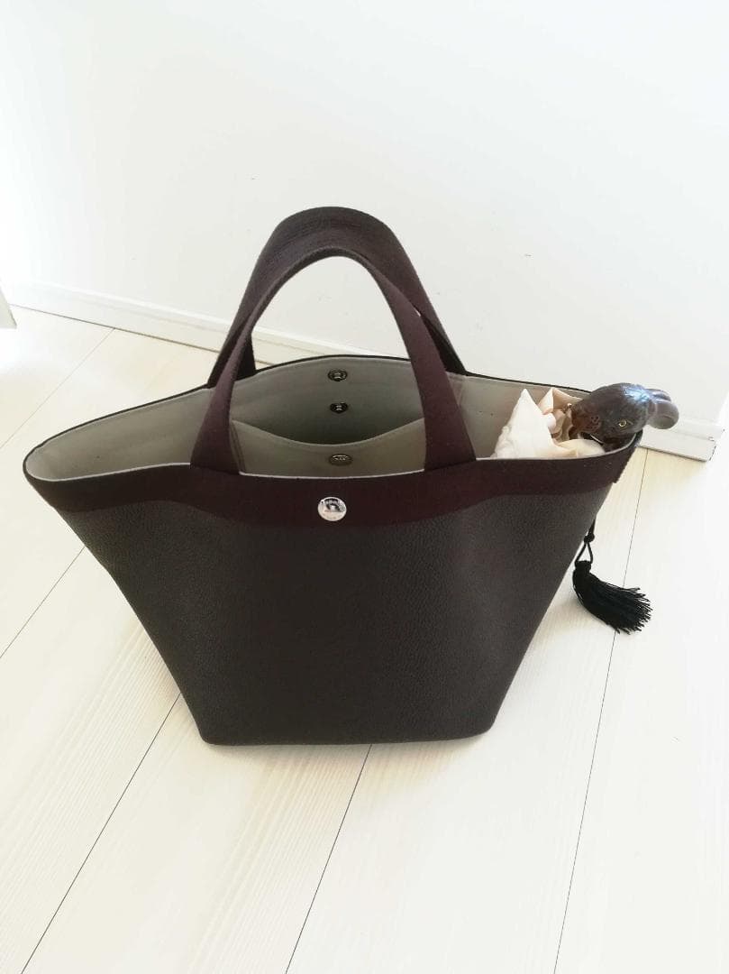 Guy de jean 折り畳み傘 雨/日傘兼用：ウサギ（マロンブラウン）