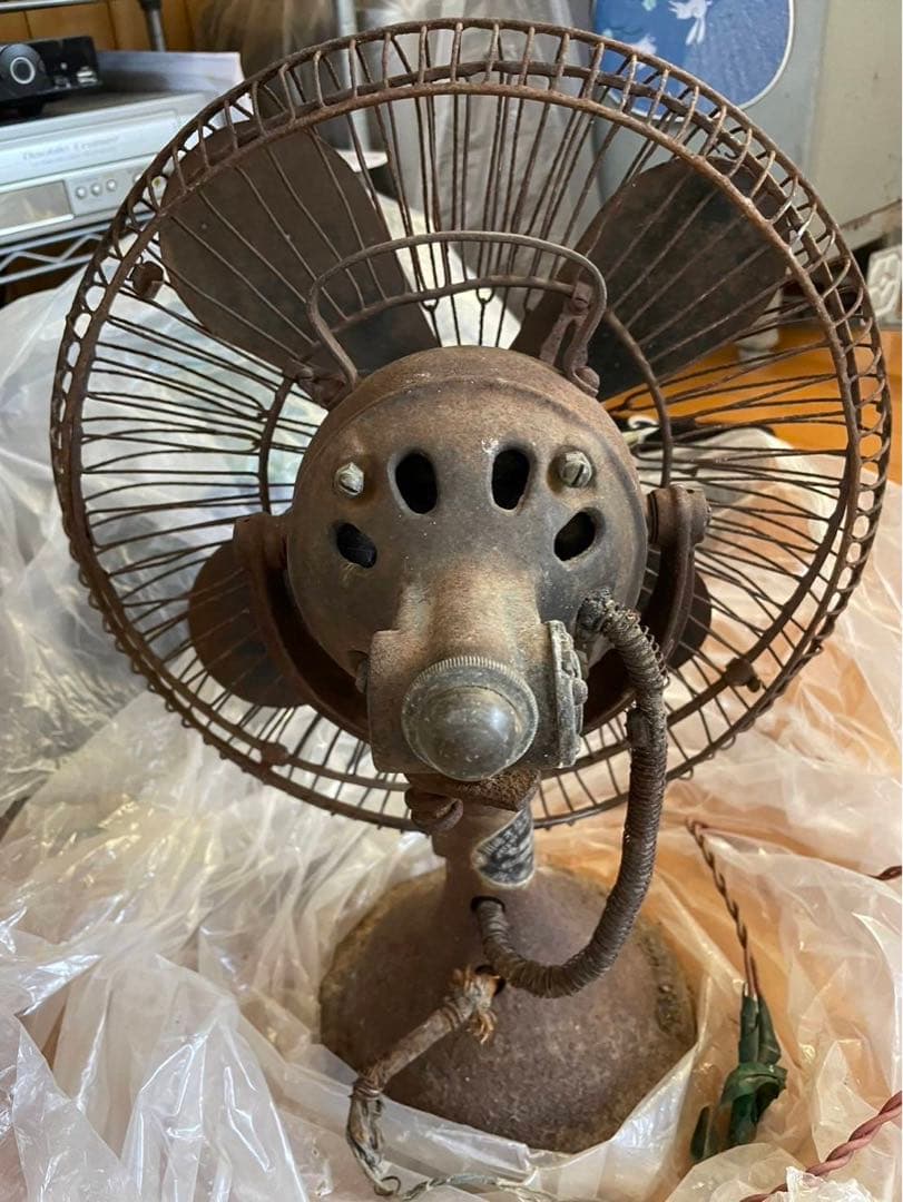 川崎造船　電気扇　ジャンク