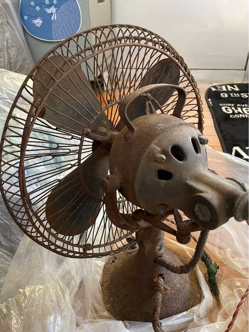 川崎造船　電気扇　ジャンク