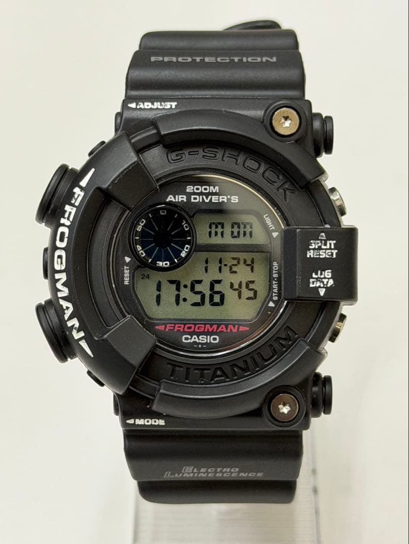 【電池交換済】【美品】G-SHOCK FROGMAN DW-8200Z-1T