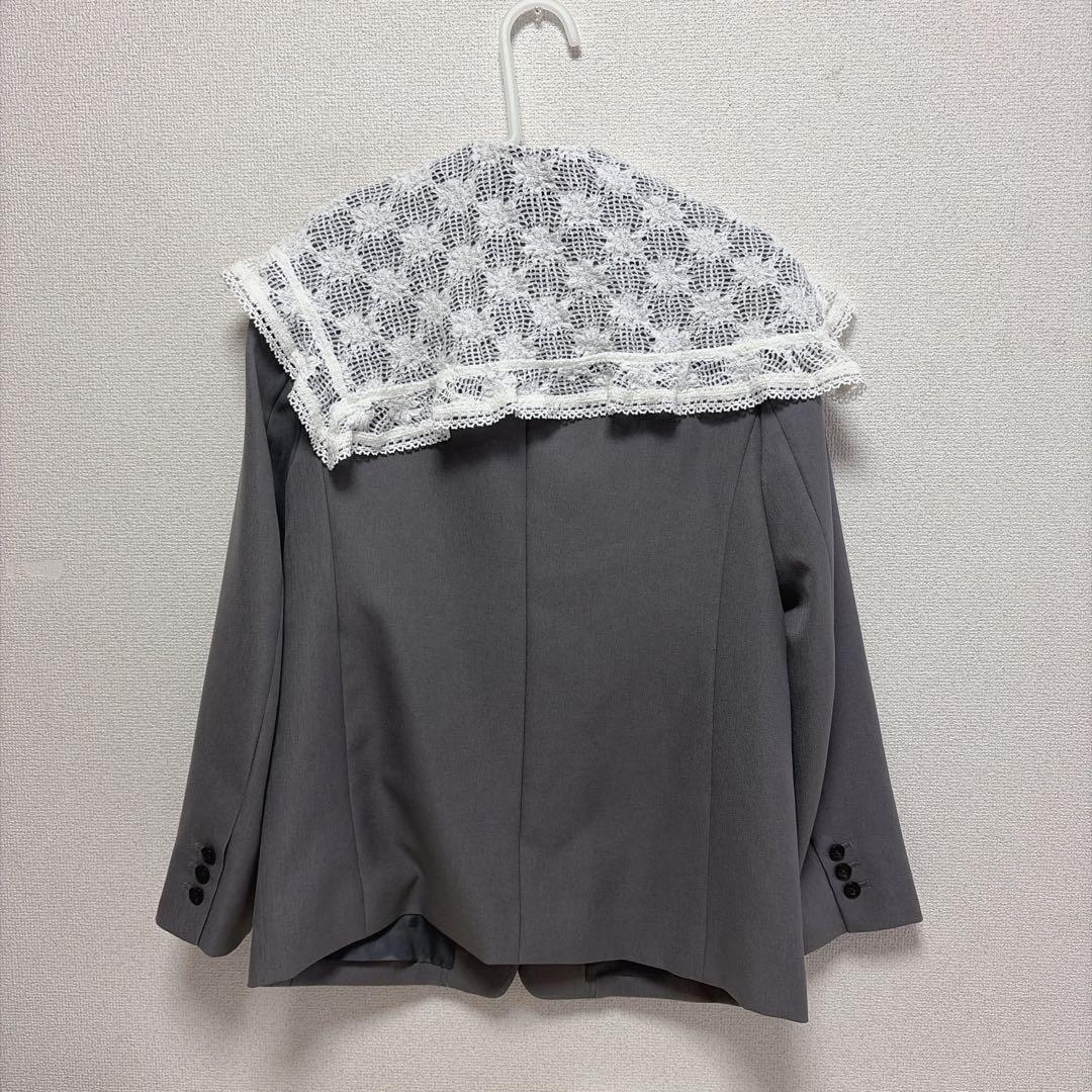 スナイデル　レースカラーテーラードジャケット