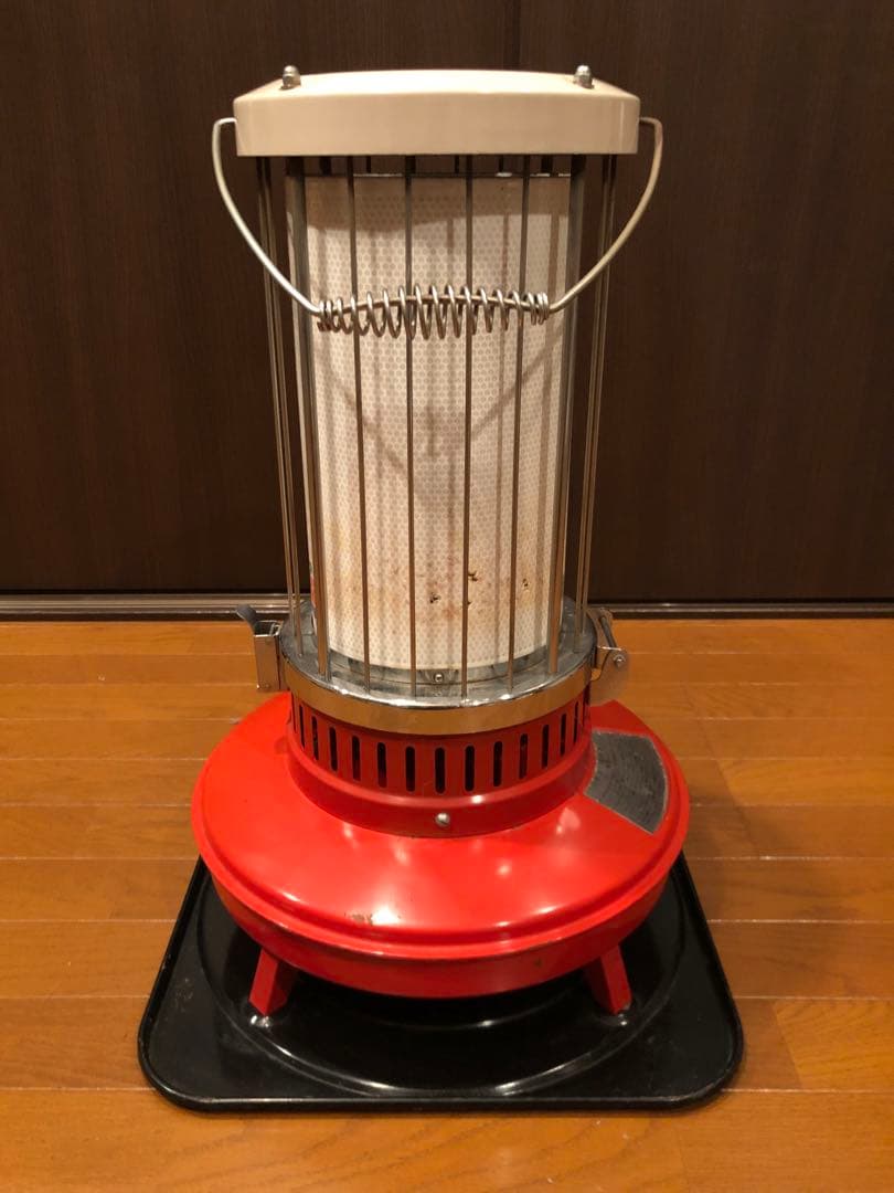 ホワイトエース W-65 1968年製　三星製作所　昭和　レトロ　花柄　対流型