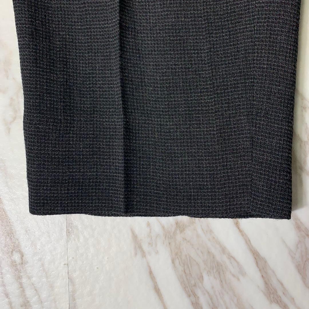 90s COMME des GARCONS ２タックワイドスラックス S ウール