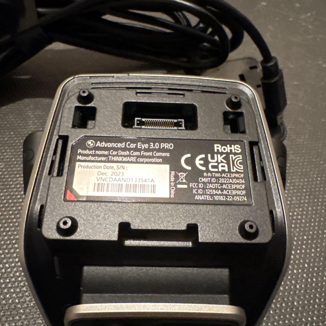 s*y様 541BMW ドライブレコーダー フロント・リアカメラ