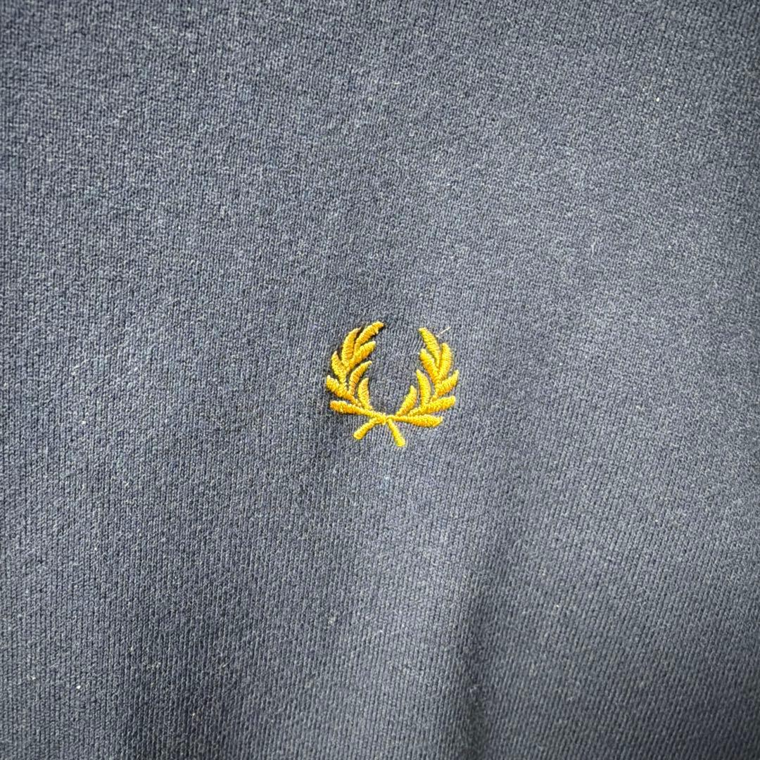 FREDPERRY フレッドペリー　トラムラインスウェットXL ブラック