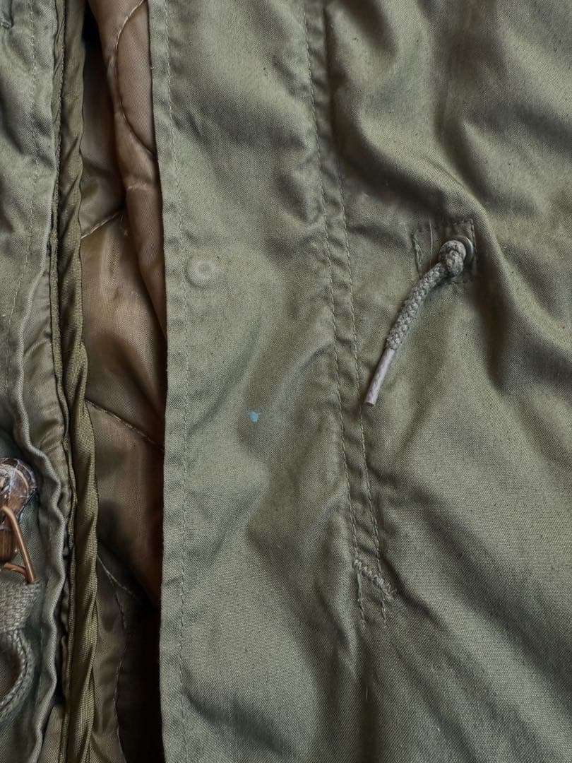 サフラン　極美品 US ARMY M65 パーカ フルセット small
