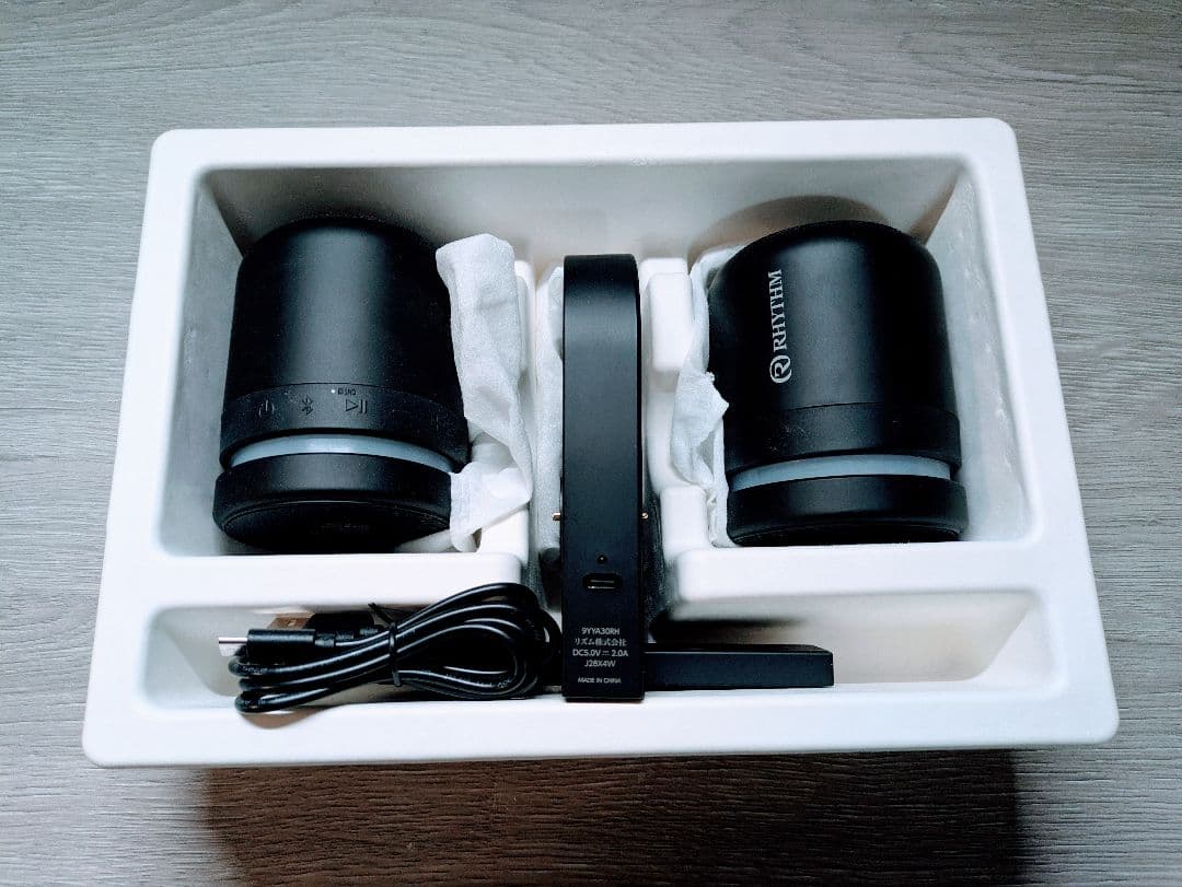 リズム MAGSPEAKER DUO ワイヤレススピーカー