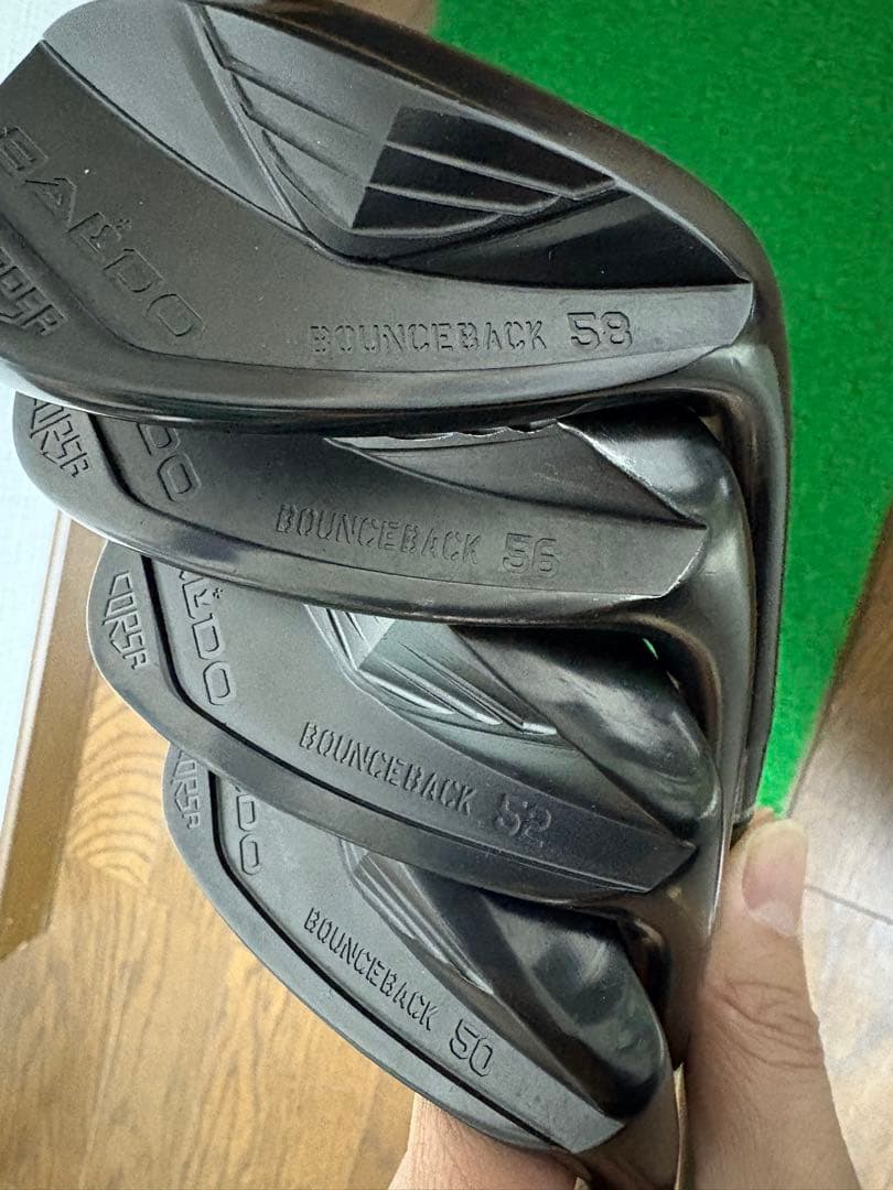 バルド CORSA 限定ブラック ウェッジ4本