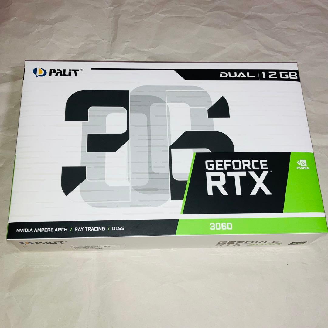 【動作確認済】 GeForce RTX 3060 12GB
