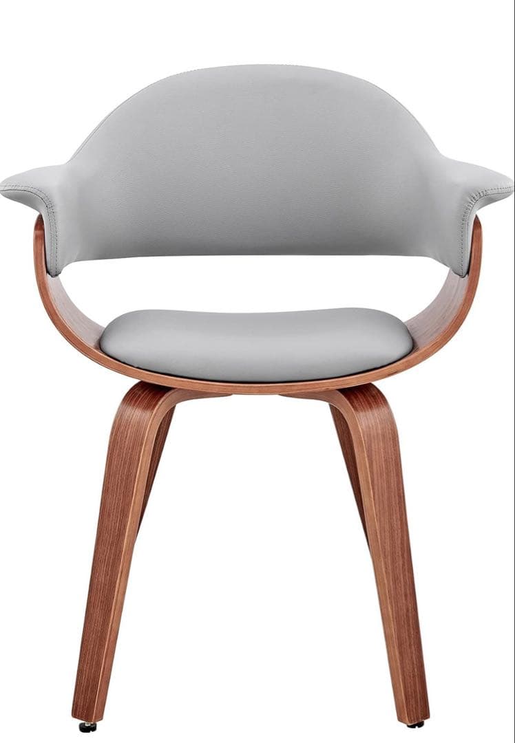 美品 完成品アルメンリビング ダイニングチェア グレー 送料5000円込み