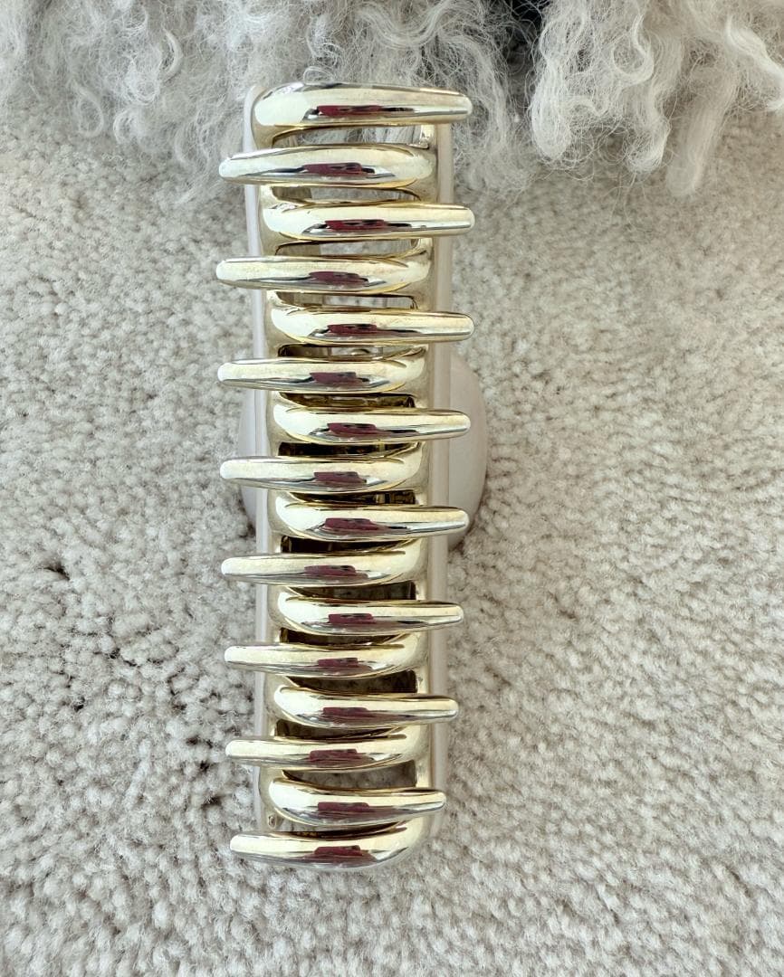 acca アッカ ヘアクリップ L・Sセット ベージュ ティアラクィーン