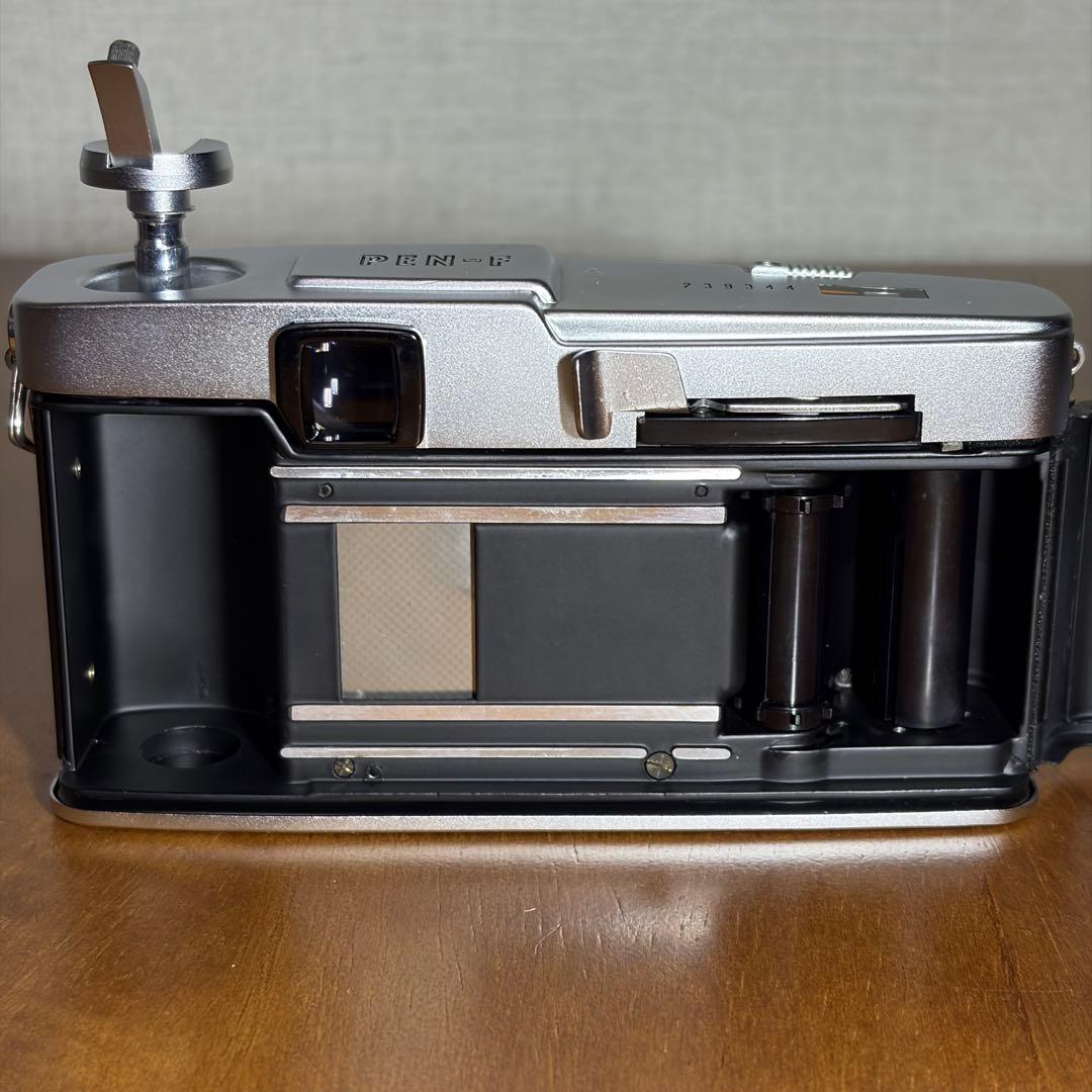 オリンパス PEN-F+F.Zuiko 38mm F1.8　ハーフカメラ 中古