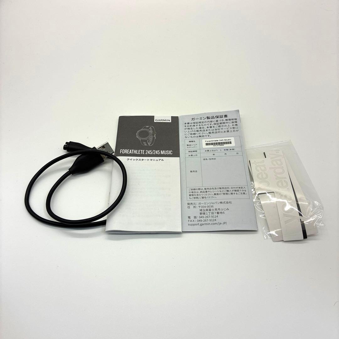 ガーミン 245foreathlete music garmin 美品