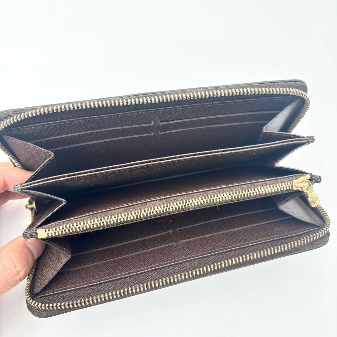 ルイ・ヴィトン N41661 ダミエ ジッピーウォレット ラウンドジップ