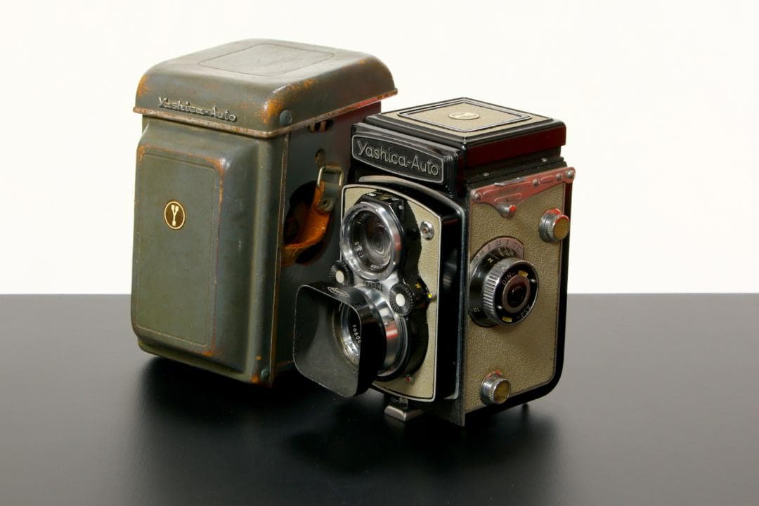 Yashica-Auto 二眼レフカメラ ケース付き